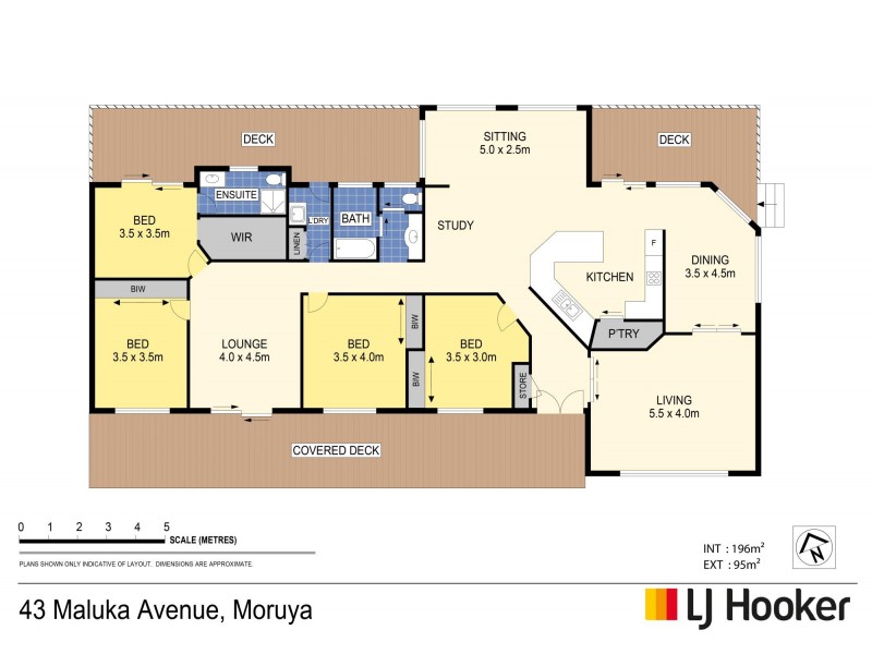 43 Maluka Avenue, Moruya NSW 2537 Floorplan
