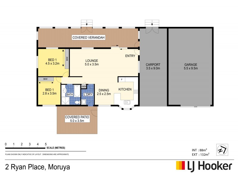 2 Ryan Place, Moruya NSW 2537 Floorplan