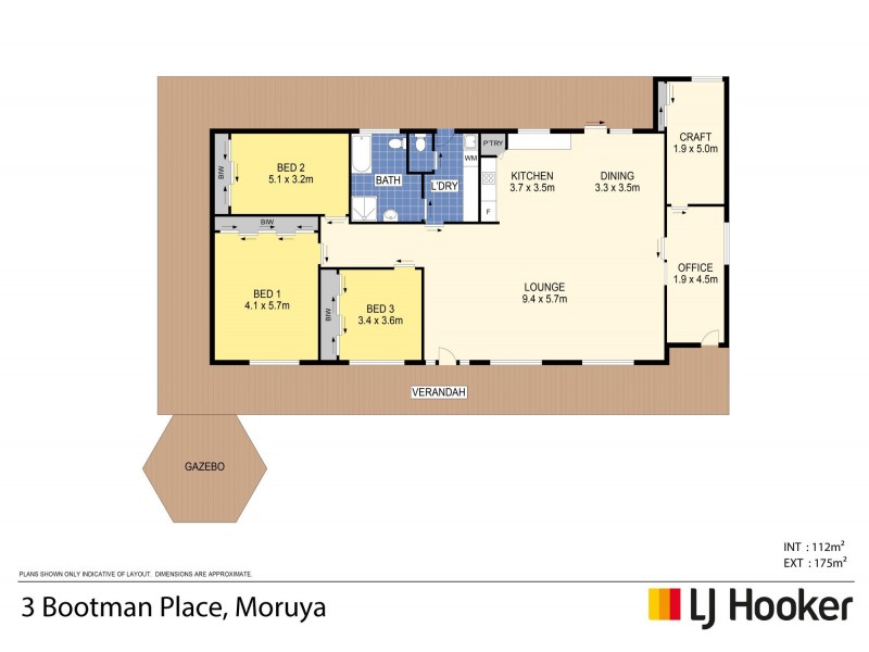 3 Bootman Place, Moruya NSW 2537 Floorplan
