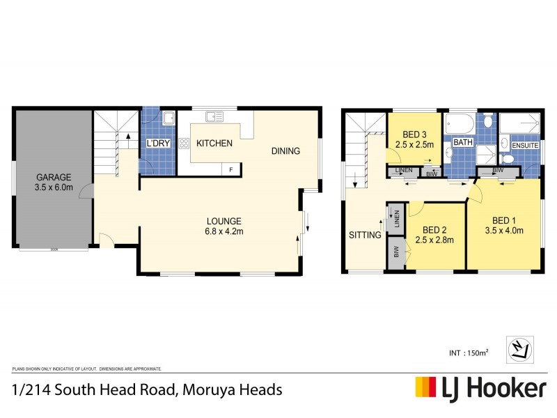 1/214 & 2/21 South Head Road, Moruya Heads NSW 2537 Floorplan