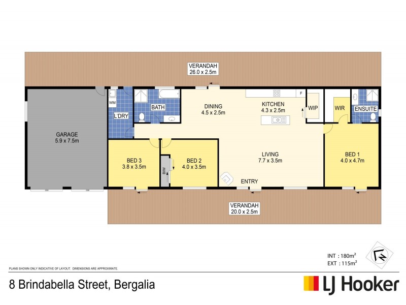 8 Brindabella Street, Bergalia NSW 2537 Floorplan