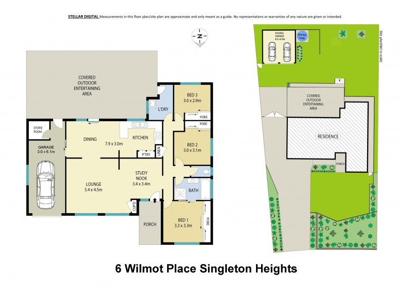 6 Wilmot Place, Singleton NSW 2330 Floorplan