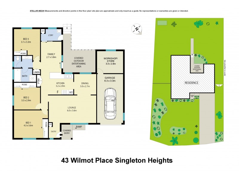 43 Wilmot Place, Singleton Heights NSW 2330 Floorplan
