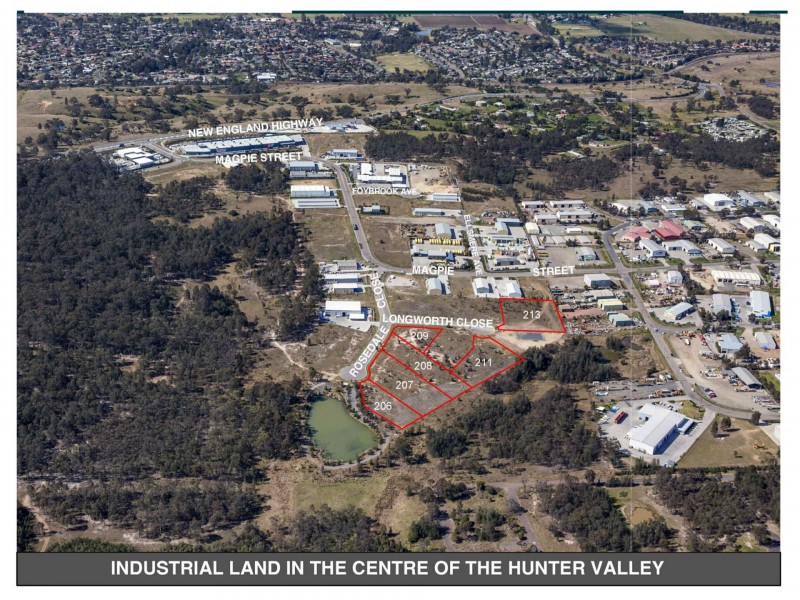 Lots 206/ 207/ 208/211 Longworth Close, Singleton NSW 2330