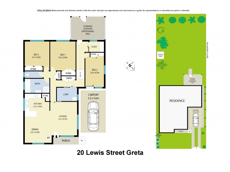 20 Lewis Street, Greta NSW 2334 Floorplan