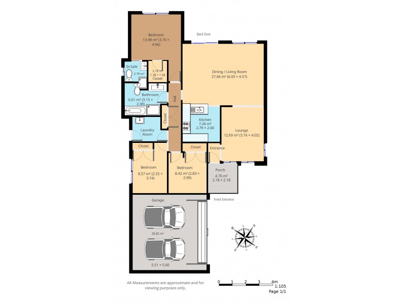 2/36 Pioneer Road, Singleton NSW 2330 Floorplan