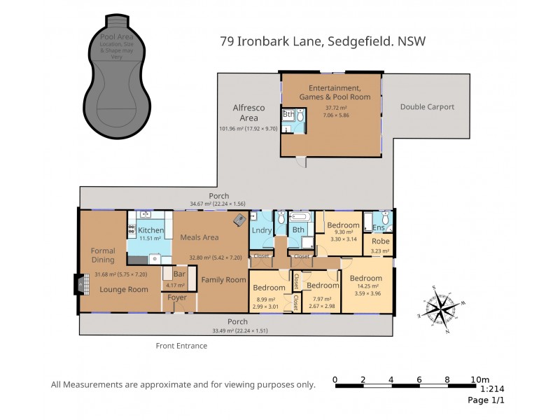 79 Ironbark Lane, Singleton NSW 2330 Floorplan