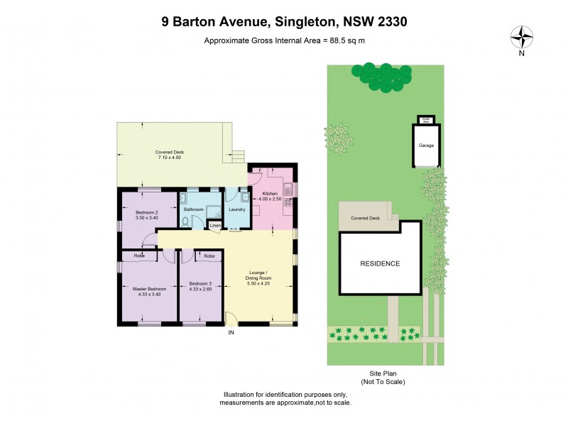 9 Barton Avenue, Singleton NSW 2330 Floorplan