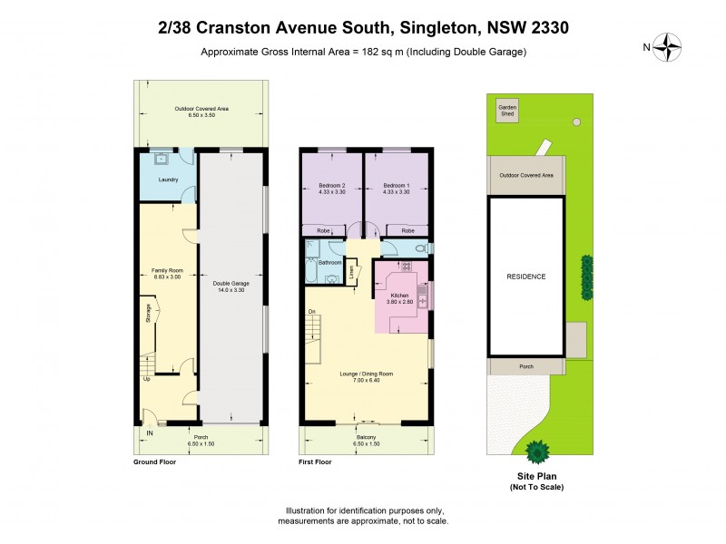 2/38 Cranston Avenue South, Singleton NSW 2330 Floorplan