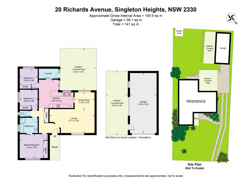 20 Richards Avenue, Singleton NSW 2330 Floorplan