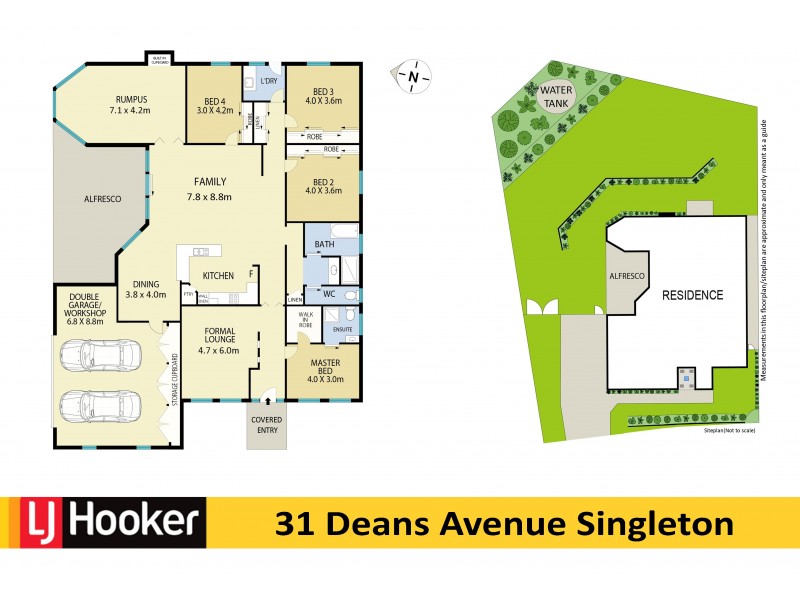 31 Deans Avenue, Singleton NSW 2330 Floorplan