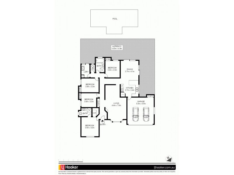 35 Maui Crescent, Oxenford QLD 4210 Floorplan