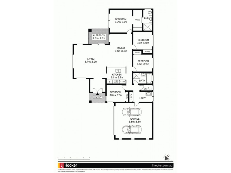 11 Barrs Avenue, Oxenford QLD 4210 Floorplan