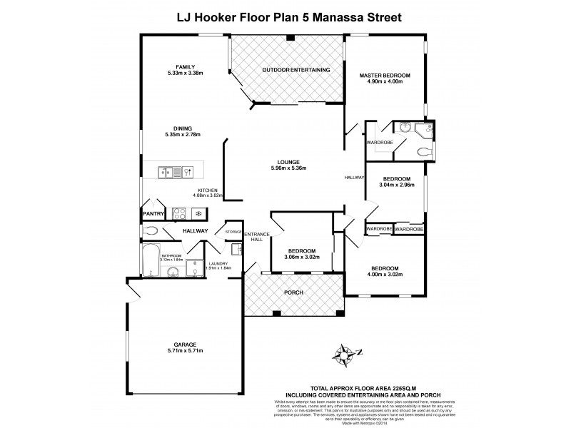 5 Manassa Street, Upper Coomera QLD 4209 Floorplan