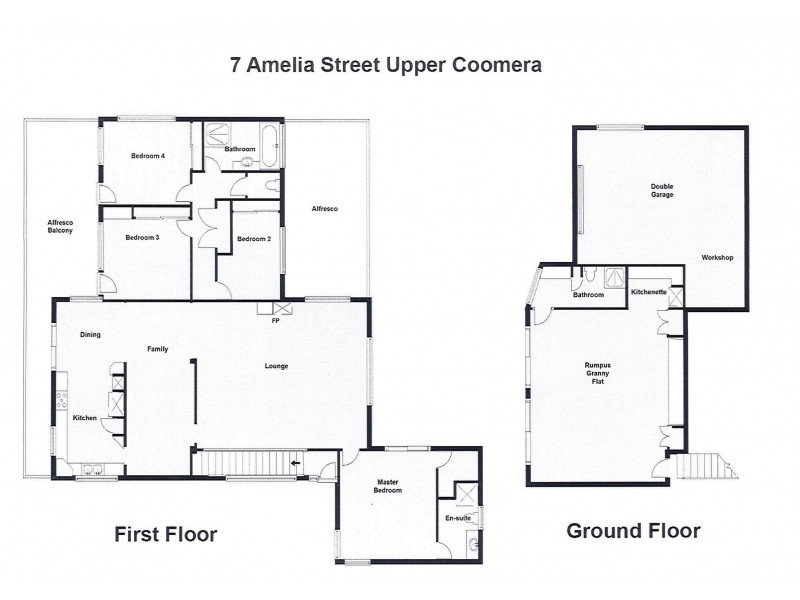 7 Amelia Street, Upper Coomera QLD 4209 Floorplan