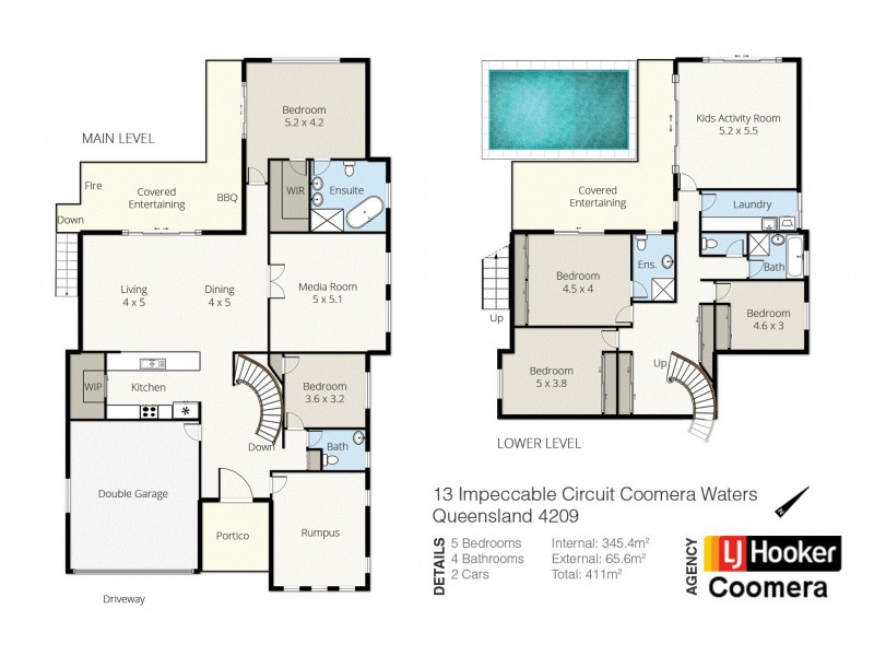 13 Impeccable Circuit, Coomera Waters QLD 4209 Floorplan