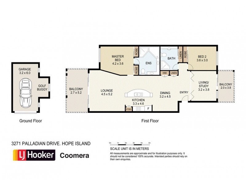 3271 Palladian Drive, Hope Island QLD 4212 Floorplan