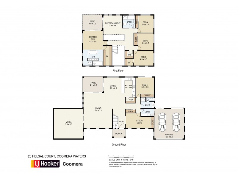 20 Helsal Court, Coomera Waters QLD 4209 Floorplan