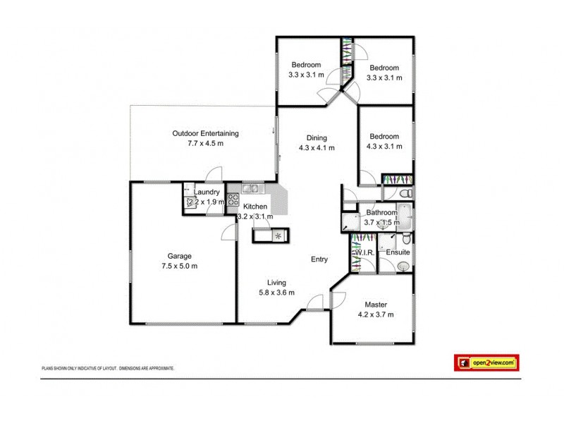 55 Gannon Way, Upper Coomera QLD 4209 Floorplan