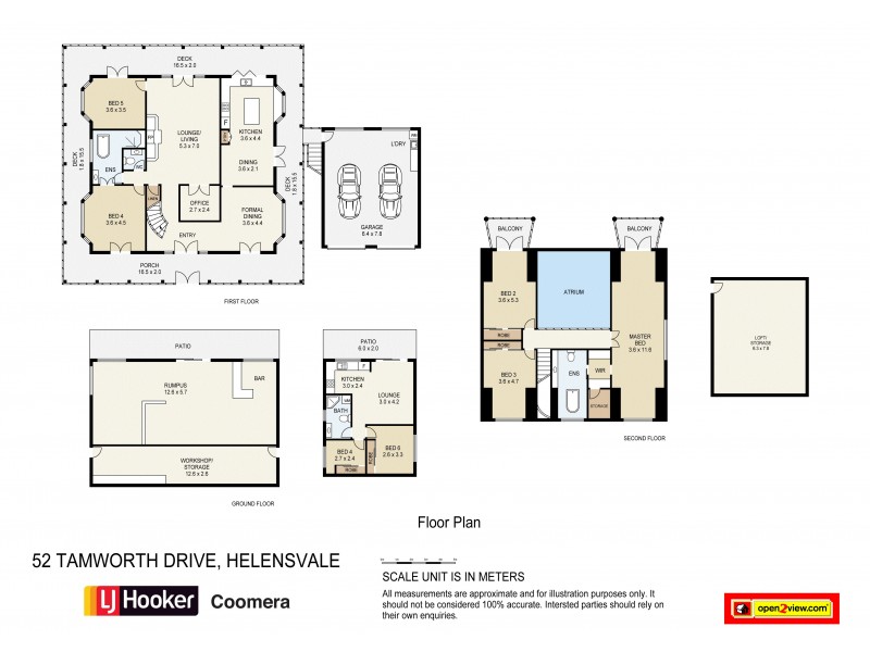 52 Tamworth Drive, Helensvale QLD 4212 Floorplan