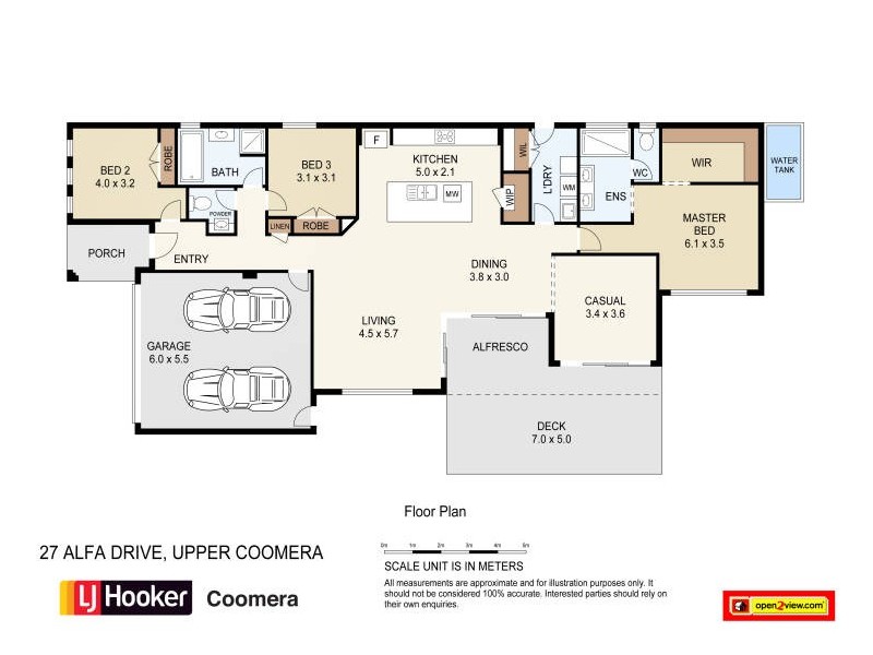27 Alfa Drive, Upper Coomera QLD 4209 Floorplan