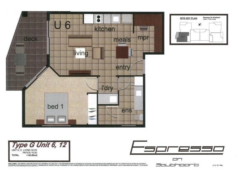 6/14 Rose Street, Southport QLD 4215 Floorplan