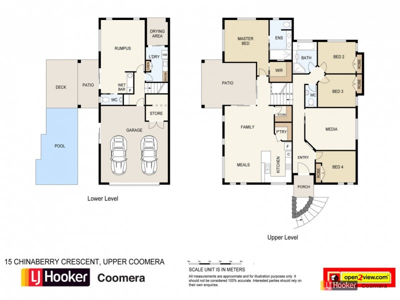 15 Chinaberry Crescent, Upper Coomera QLD 4209 Floorplan