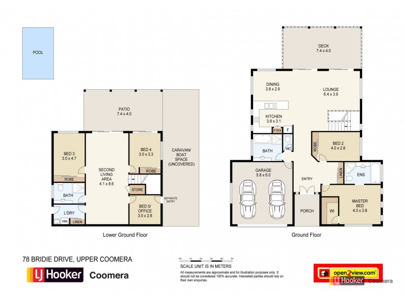 78 Bridie Drive, Upper Coomera QLD 4209 Floorplan