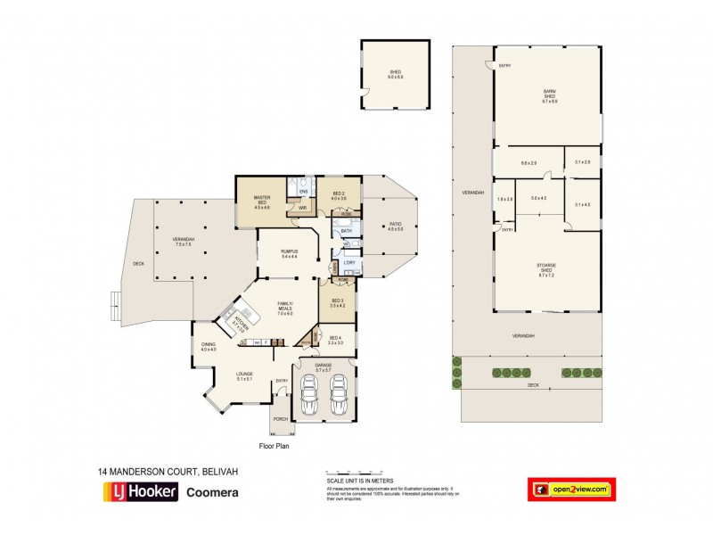 14 Manderson Court, Belivah QLD 4207 Floorplan