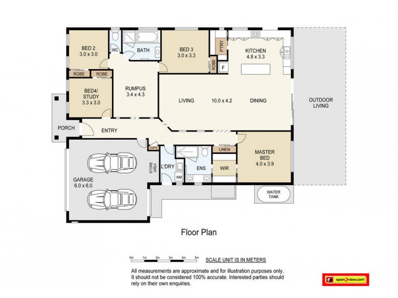 8 Isetta Court, Upper Coomera QLD 4209 Floorplan