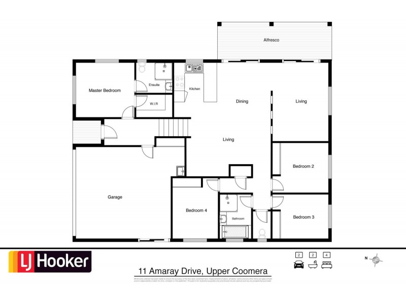 11 Amaray Drive, Upper Coomera QLD 4209 Floorplan