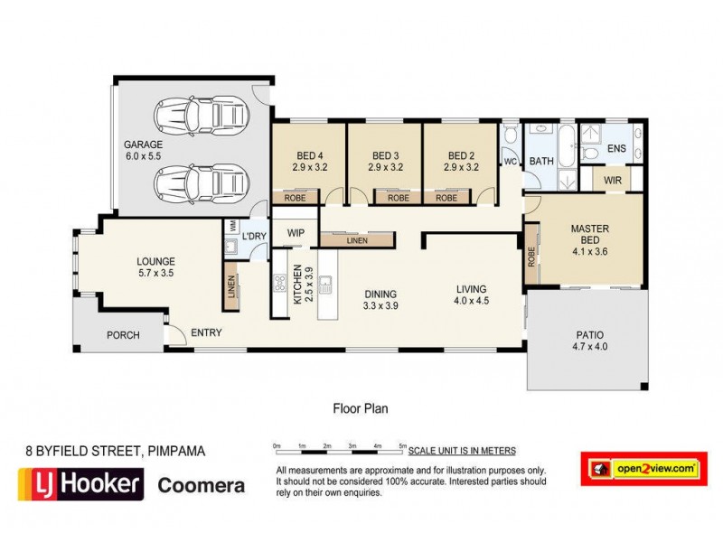 8 Byfield Street, Pimpama QLD 4209 Floorplan