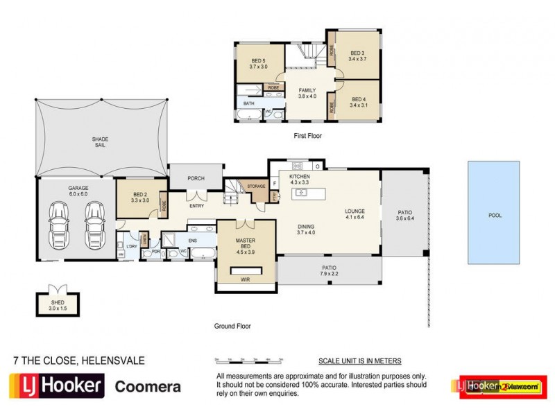 7 The Close, Helensvale QLD 4212 Floorplan