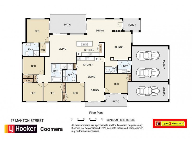 17 Manton Street, Ormeau QLD 4208 Floorplan