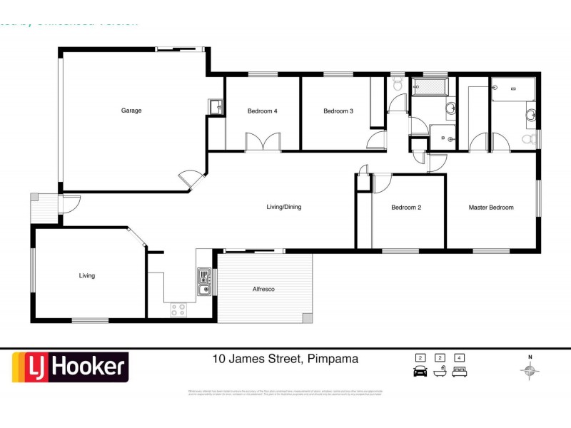 10 James Street, Pimpama QLD 4209 Floorplan
