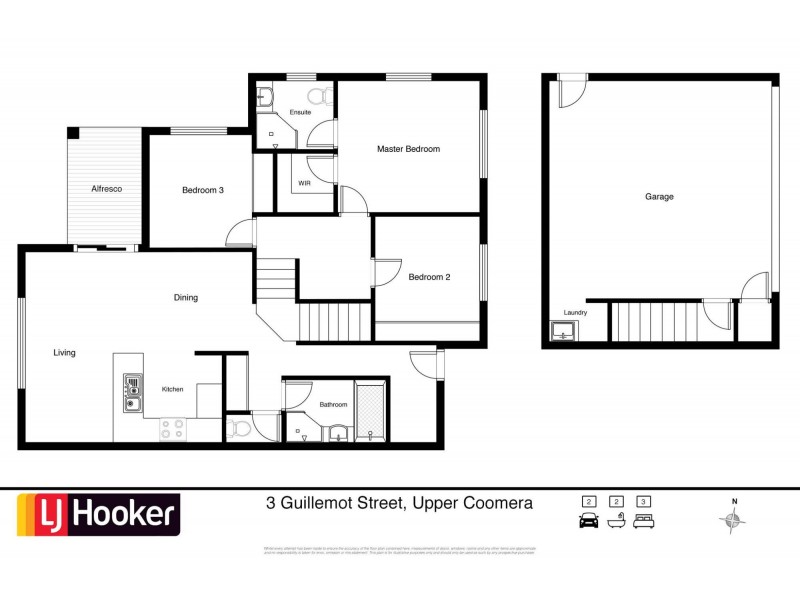 3 Guillemot Street, Upper Coomera QLD 4209 Floorplan