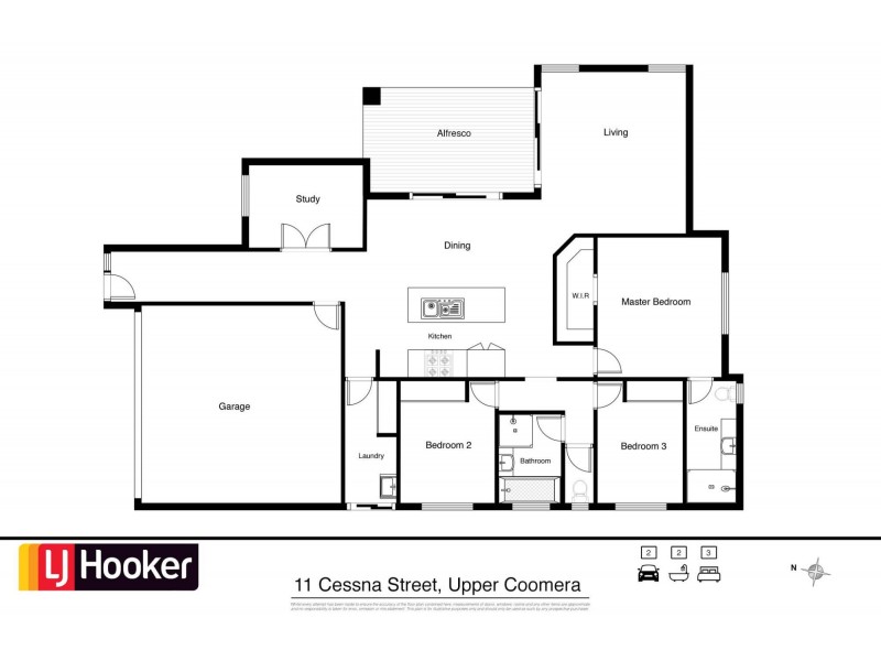 11 Cessna Street, Upper Coomera QLD 4209 Floorplan
