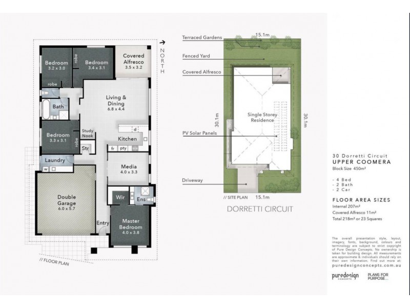 30 Dorretti Circuit, Upper Coomera QLD 4209 Floorplan