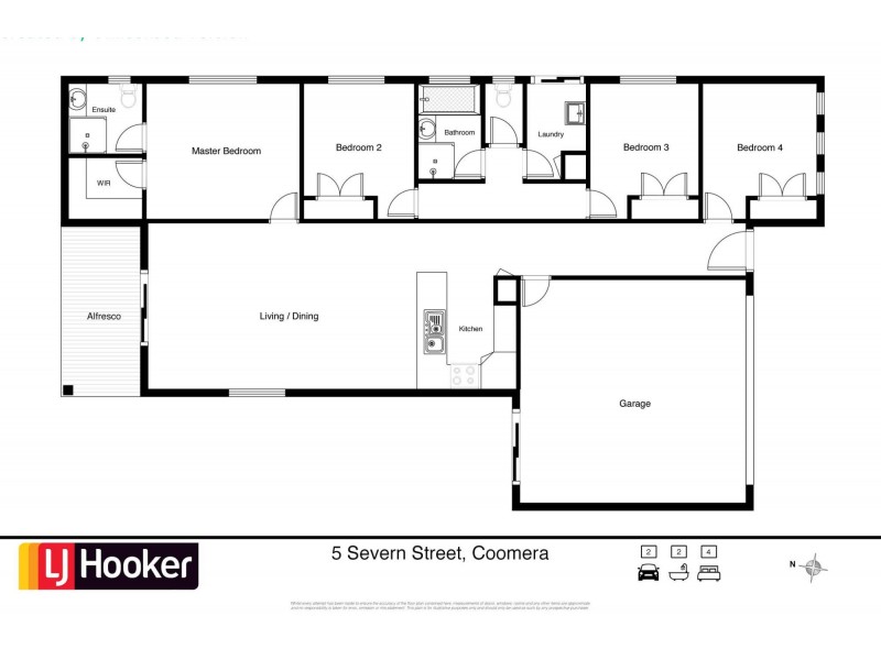 5 Severn Street, Coomera QLD 4209 Floorplan