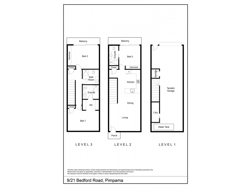 9/21 Bedford Road, Pimpama QLD 4209 Floorplan