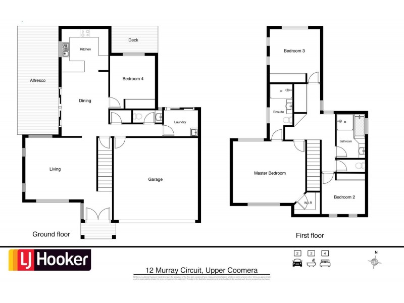 12 Murray Circuit, Upper Coomera QLD 4209 Floorplan