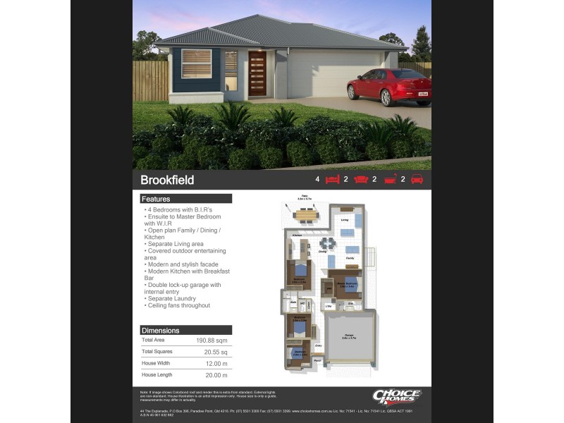14 Camelot, Coomera QLD 4209 Floorplan