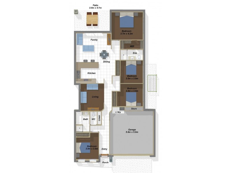 Lot 51/ Laverton Street, Ormeau QLD 4208 Floorplan
