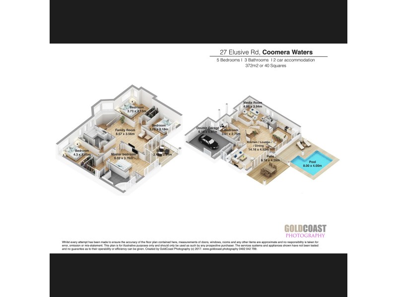 27 Elusive Road, Coomera Waters QLD 4209 Floorplan