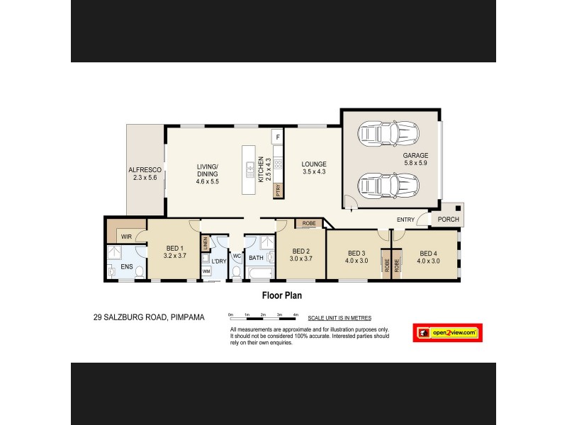 29 Salzburg Road, Pimpama QLD 4209 Floorplan