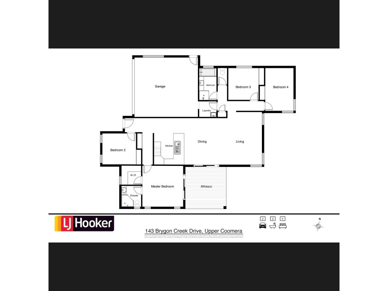 143 Brygon Creek Drive, Upper Coomera QLD 4209 Floorplan