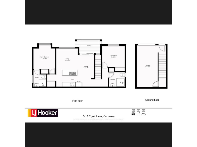 6/13 Egret Lane, Coomera QLD 4209 Floorplan
