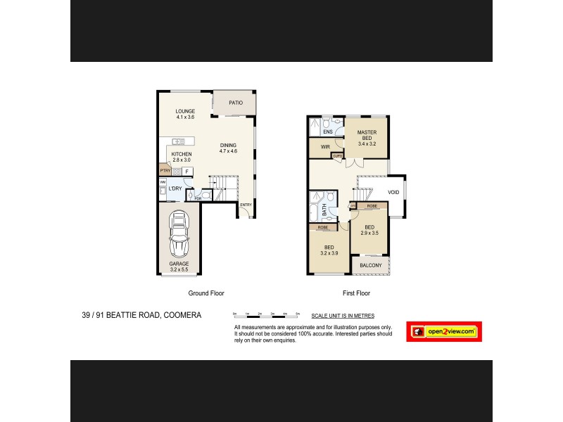 39/91 Beattie Road, Coomera QLD 4209 Floorplan
