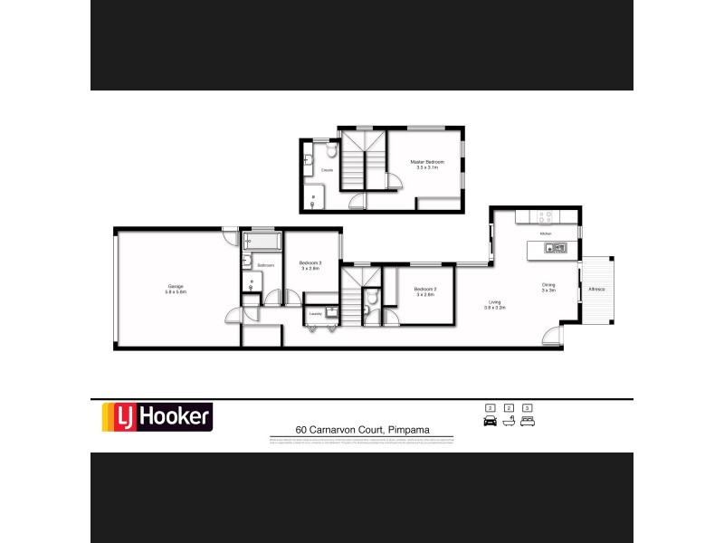 60 Carnarvon Court, Pimpama QLD 4209 Floorplan