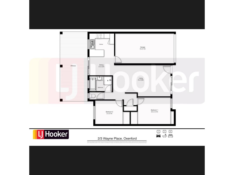 2/3 Wayne Place, Oxenford QLD 4210 Floorplan